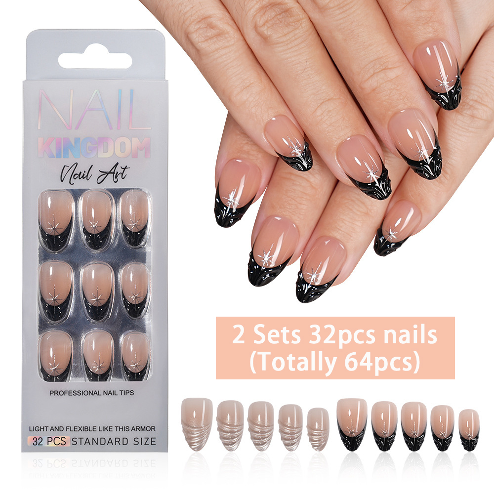 Nail Art Full Cat Eye - VITAGWX 64 faux ongles à presser