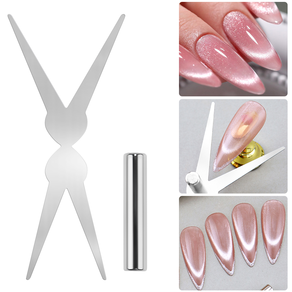 Ensemble d'aimants œil de chat - Nail Art Full Cat Eye avis et prix