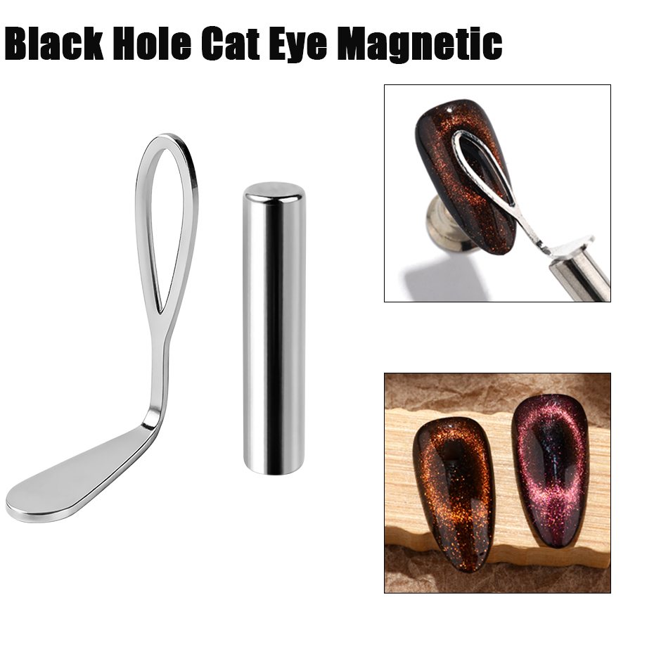 Trou noir oeil de chat magnéti - Nail Art Full Cat Eye avis et prix