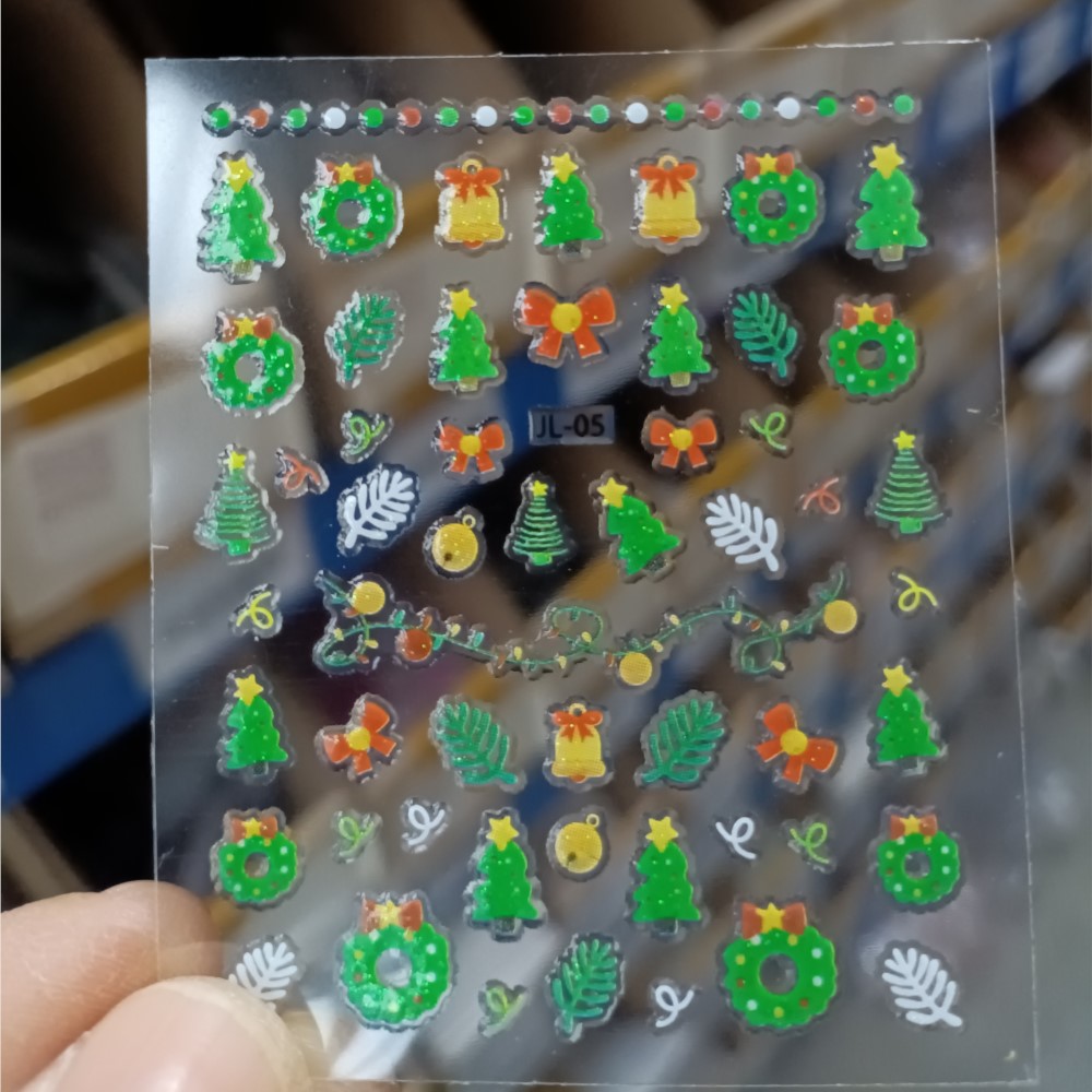 Autocollants Nail Art de Noël, - Nail Art Xmas Stickers avis et prix