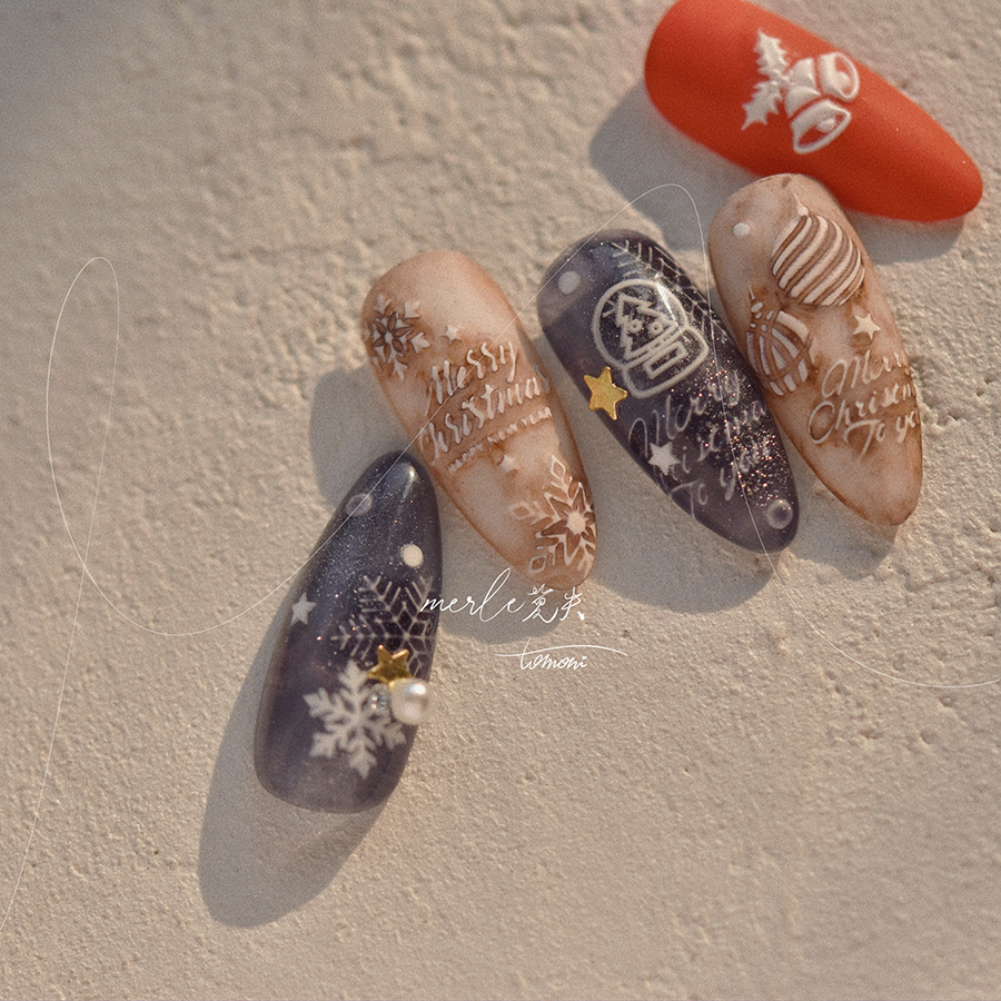 5D Instituts-Autocollants de M - Nail Art Xmas Stickers avis et prix
