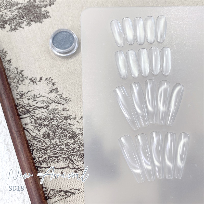 HNDO nouveau argent blanc 3D o - Dip Powder Nail avis et prix