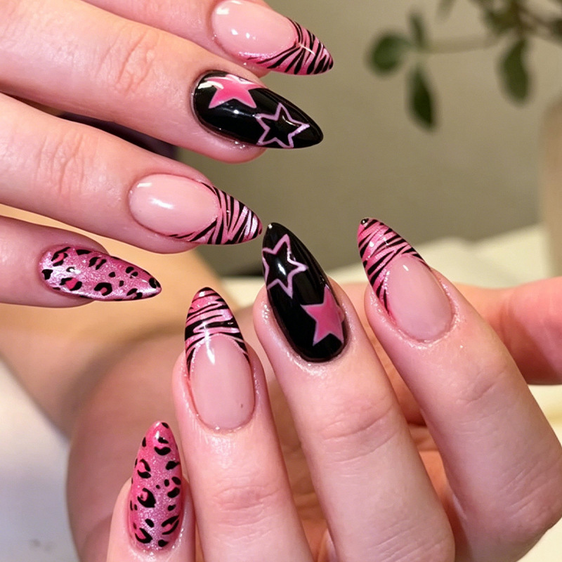 24 faux ongles à presser, moti - Nail Art Full Cat Eye avis et prix