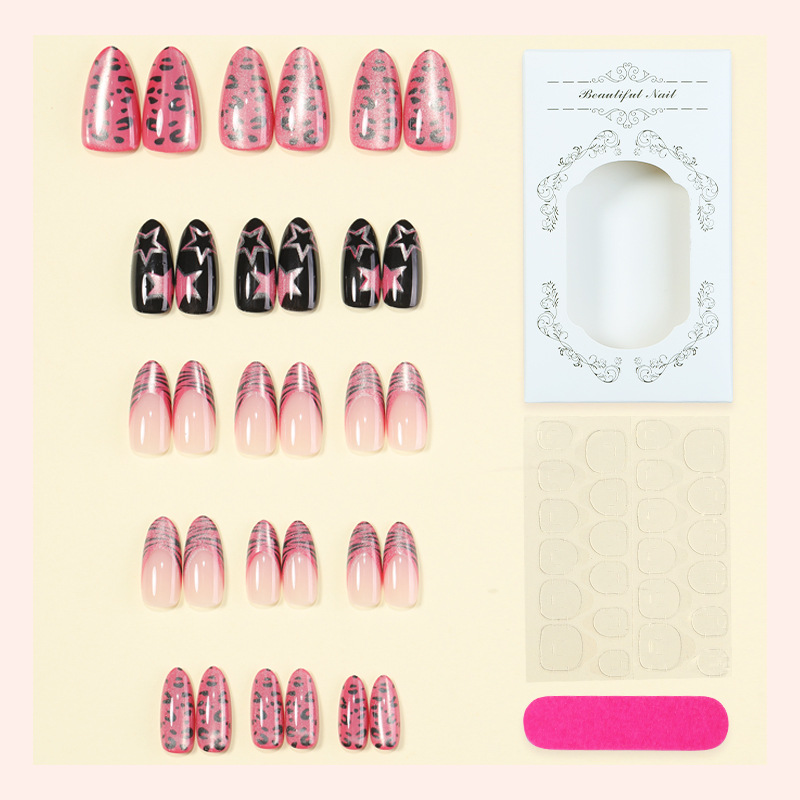 24 faux ongles à presser, moti - Nail Art Full Cat Eye avis et prix
