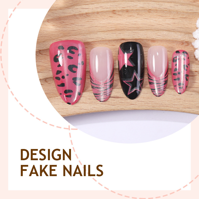 24 faux ongles à presser, moti - Nail Art Full Cat Eye avis et prix